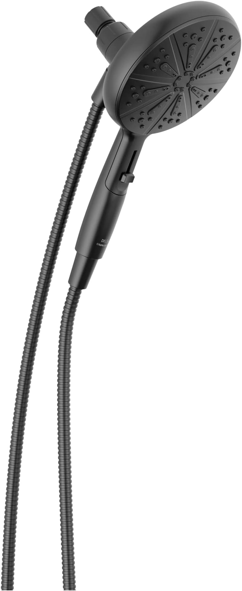 Delta 75413BL 4-Setting Detachable Handheld Shower Head, 1.75 GPM, Matte Black