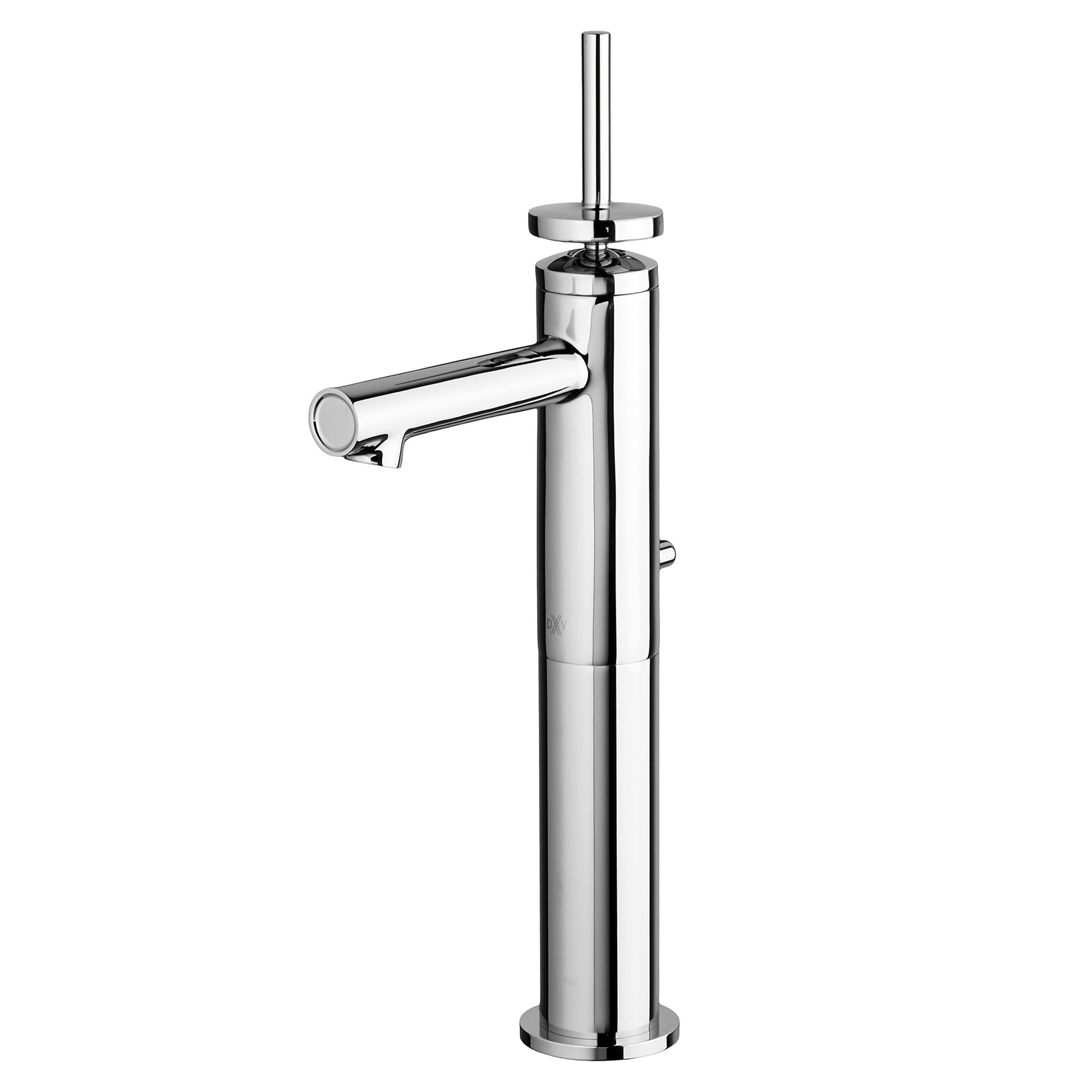 DXV D3510515C.100 Percy Single Stem Handle Bathroom Vessel Faucet, Polished Chrome