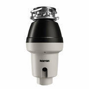 Karran 1/2 HP Continuous Feed Garbage Disposal for Kitchen Sinks with Power Cord and Accessories Included