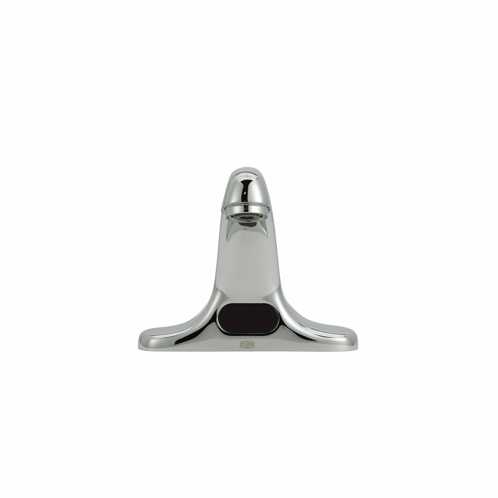 Zurn AquaSense® Center set Sensor Faucet with 0.5 gpm Spray Outlet and 4" Deck-Mount Spout, Chrome