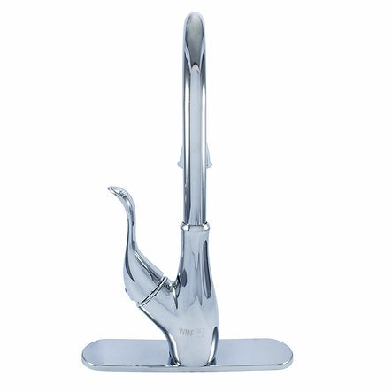 Wasserman 62216040 High Arc Pulldown Spray Kitchen Faucet, Optional Deck, Chrome