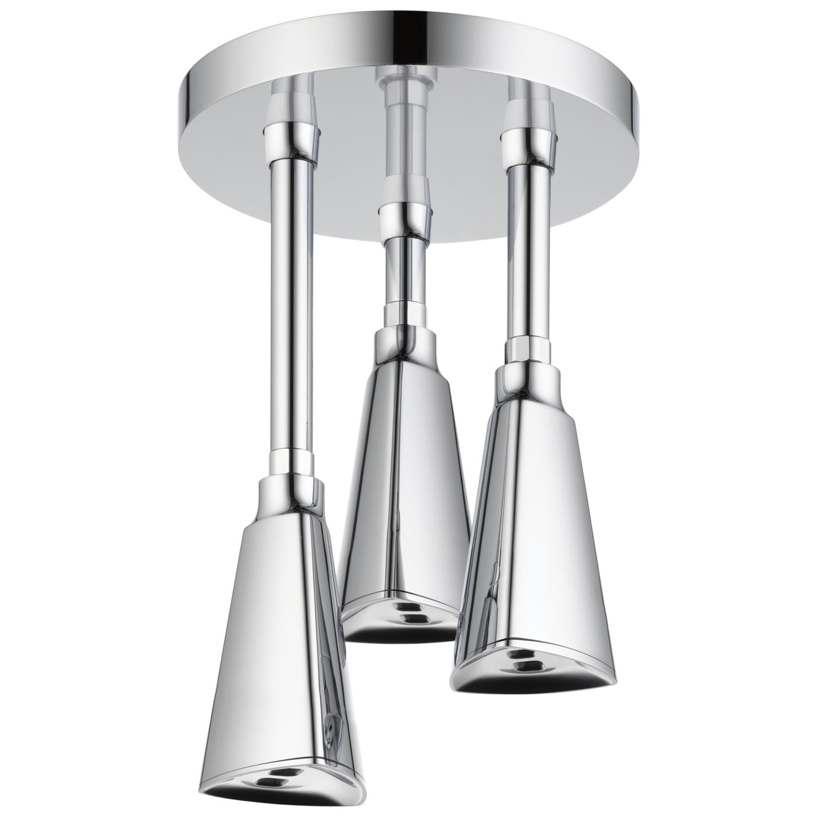 Delta 57140-25 Zura H2O Kinetic 2.5 GPM Ceiling-Mount Pendant Raincan Shower Head (Chrome)