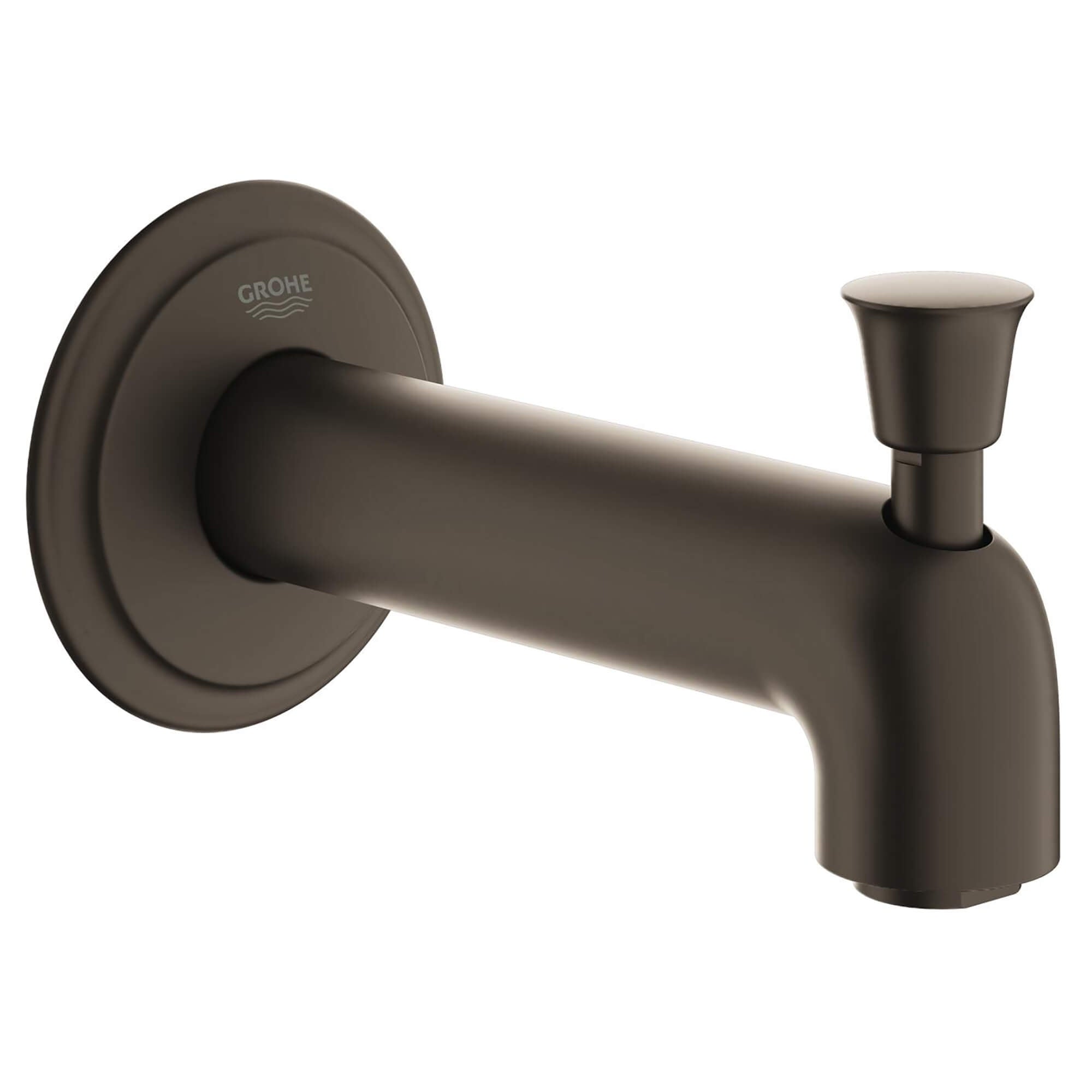 Grohe Fairborn Diverter Tub Spout, Wall mount with Flow Control, 5 9/16" Spout Reach