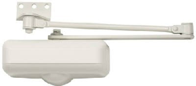 Tell Door Closer 32" Ivory Die-Cast, Adjustable Closing Speed, DC100081