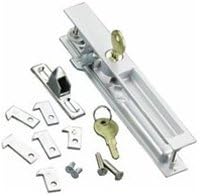 Patio Door Hardware Set w/ Key Locking Unit Aluminum ORGL50208 VK1195