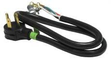 National Brand Alternative 4-Prong Dryer Cord 30 Amp 4 Ft PVC 647480