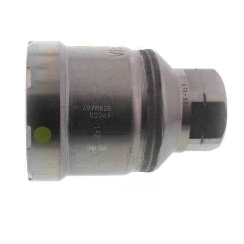 Viega 25636 2 x 1 inch MegaPressG Female Adapter Carbon Steel