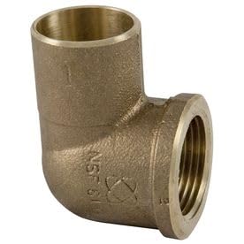NIBCO I7073LF12 1/2" Copper Sweat x Female Pipe Thread 90° Elbow (Pack of 7)