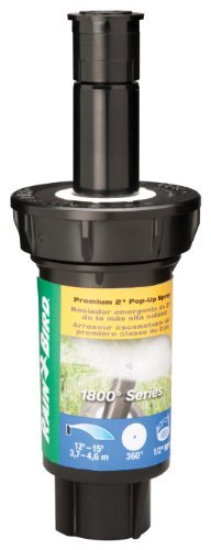 Rain Bird 1800 Series 2-Inch Full-Circle Pop-Up Sprinkler Head, Dual Spray 1802FDS