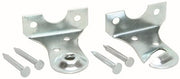 Designer’s Touch 833056 Window Shade Outside Mount Brackets Steel Pair Chrome