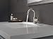 Peerless Precept Single Hole Bathroom Faucet Brushed Nickel, Single Handle Bathroom Faucet, Drain Assembly, Brushed Nickel P191102LF-BN