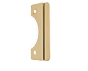 Don-Jo SLP-206-BP Brass Plated Latch Protector 2-5/8 x 6 In Pack 10