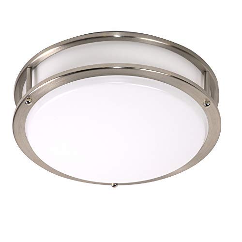 Designers Fountain EV1414L30-35 14" Brushed Nickel LED Flush Mount Light
