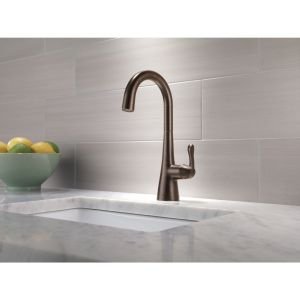 Delta 1953LF Single Handle Bar/Prep Faucet, Chrome