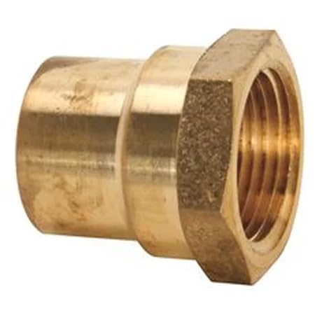 Mueller Streamline W01232 1/2" C x 3/8" FPT Female Adapter Copper (Pack of 10)