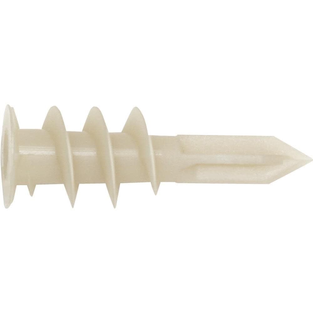 DEWALT Zip-It Nylon Drywall Anchors w/ Screws 100 Pack Light Duty Self Drilling