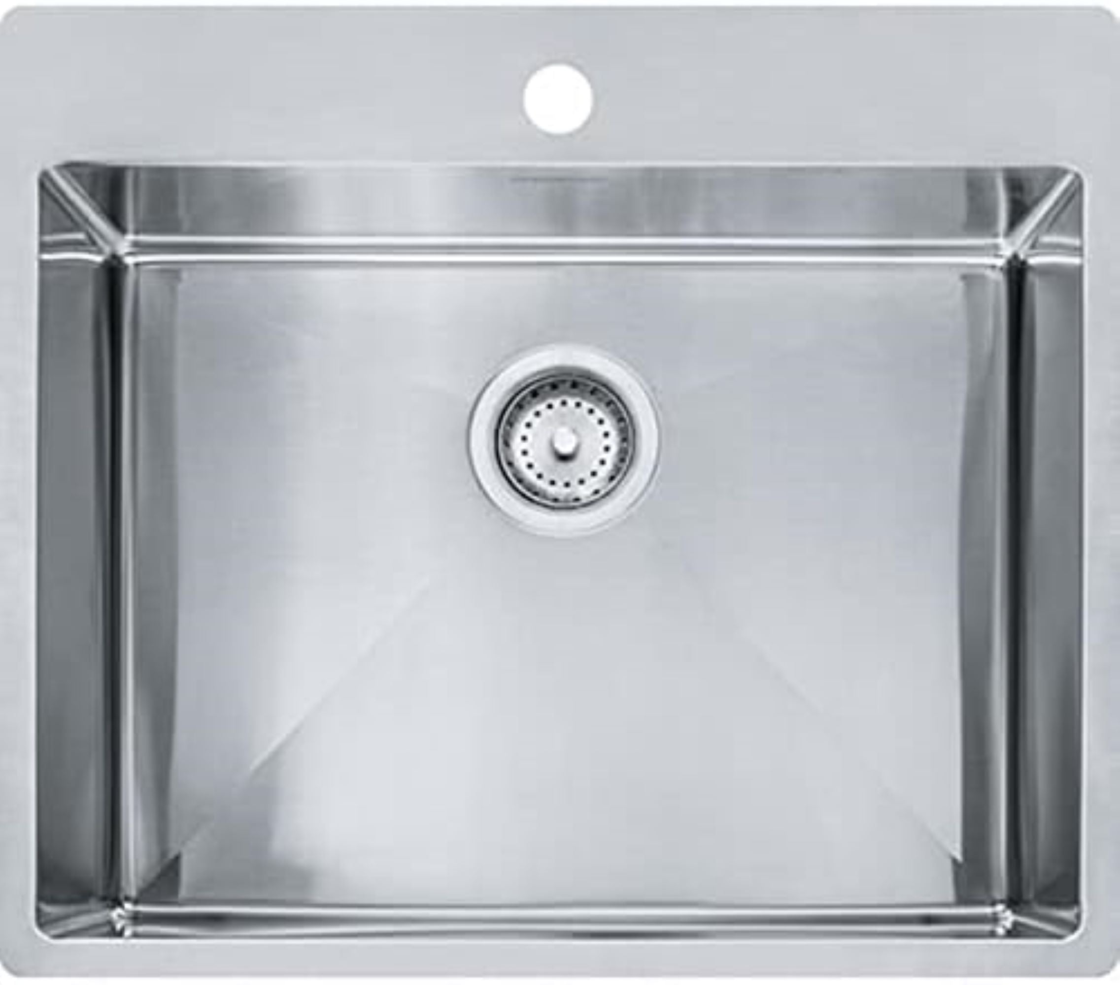 Franke HFXS2522-1 Vector 25 Inch Stainless Steel Single Kitchen Sink