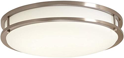 Designers Fountain EV1414L30-35 14" Brushed Nickel LED Flush Mount Light