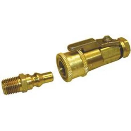 Mr. Heater F276182 1/4" Gas Quick Connect Adapter Shut Off Valve Kit (Pack of 3)
