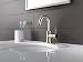 Peerless Precept Single Hole Bathroom Faucet Brushed Nickel, Single Handle Bathroom Faucet, Drain Assembly, Brushed Nickel P191102LF-BN