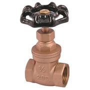 Premier 242003 1/2" Brass Gate Valve FIP Brass (Pack of 5)