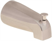 PROPLUS 102023 Bathtub Spout w/ Top Diverter, Brushed Nickel, 1-3/4" Telescopic