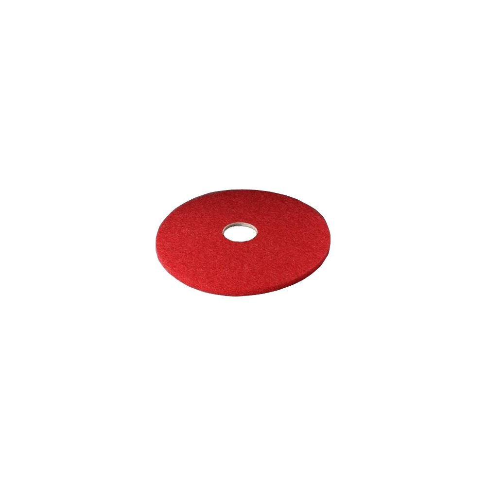3M Red Buffer Pad 5100 18in Floor Buffing Cleaning Pads 5 Pack