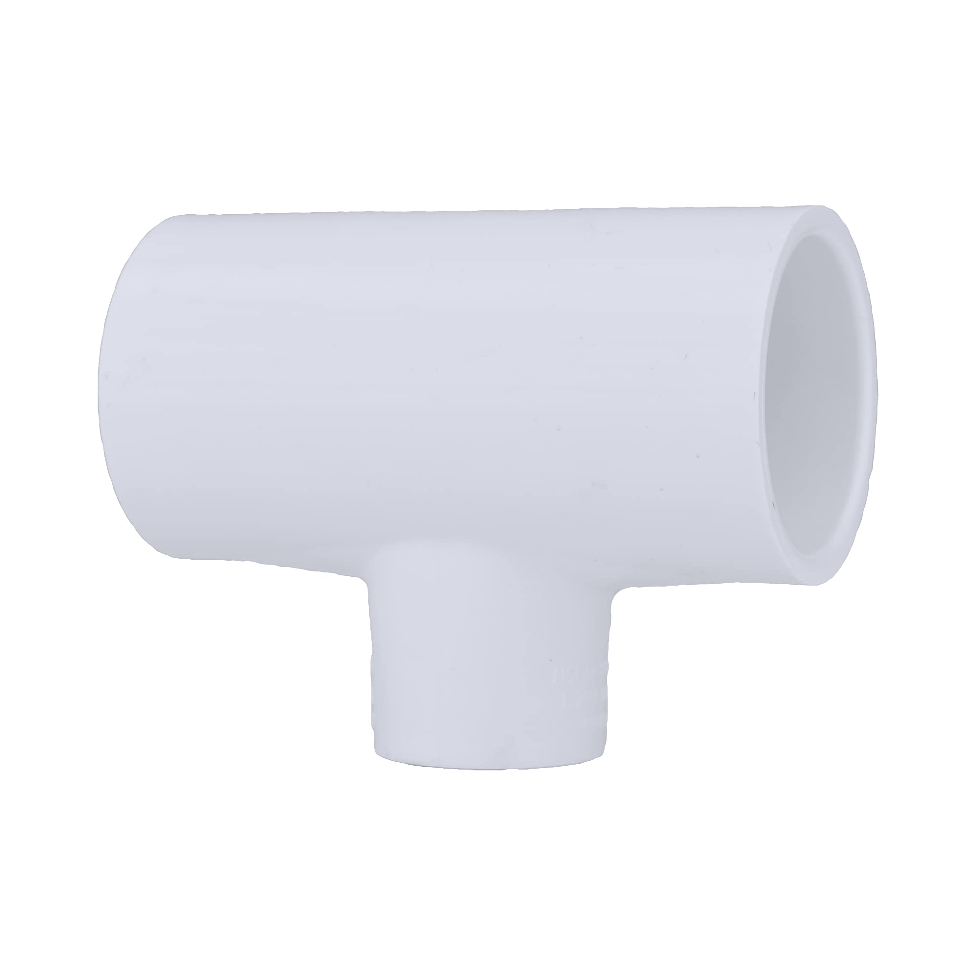 Charlotte Pipe 1-1/4" x 1-1/4" x 3/4" Schedule 40 PVC Tee White (Pack of 3)