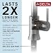 Delta Faucet Stryke Single Hole Bathroom Faucet, Gold Single Handle Bathroom Faucet, Bathroom Sink Faucet, Metal Push Pop-Up Drain, Lumicoat Champagne Bronze 576-CZ-PR-MPU-DST