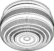 Drum Replacement Glass Shade White 7 5/8 In Fitter Royal Cove
