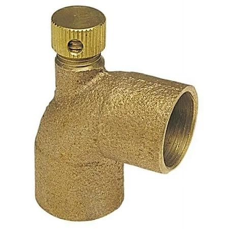 NIBCO B040750 3/4" Cost Copper CxC 90° Drain Vent Elbow Bronze (Pack of 4)