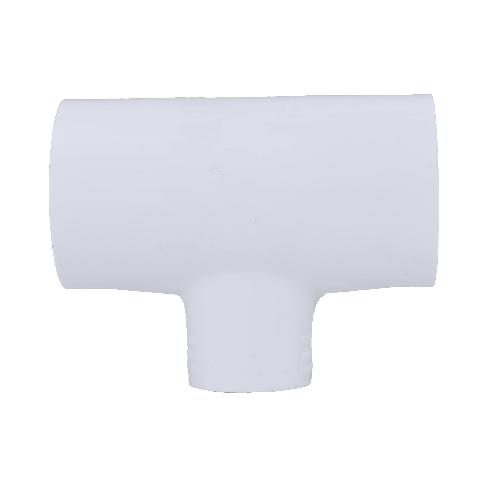 Charlotte Pipe 1-1/4" x 1-1/4" x 3/4" Schedule 40 PVC Tee White (Pack of 3)