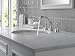 Delta Woodhurst Chrome Bathroom Faucet 3 Hole, 8 Inch Widespread Bathroom Sink Faucet for Vanity, Metal Push-Pop Drain Assembly, Chrome 3532LF