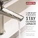 Delta Faucet Stryke Single Hole Bathroom Faucet, Gold Single Handle Bathroom Faucet, Bathroom Sink Faucet, Metal Push Pop-Up Drain, Lumicoat Champagne Bronze 576-CZ-PR-MPU-DST
