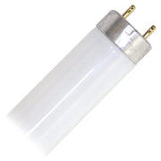Sylvania 22063 FO32/730SS/ECO 48" T8 Fluorescent Tube Light Bulb – 30W Warm White, Frosted, G13 Base