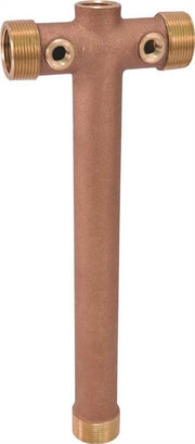 Brass Cross Tee 1-1/4" x 1/4" Lead Free National Brand Alternative 157302