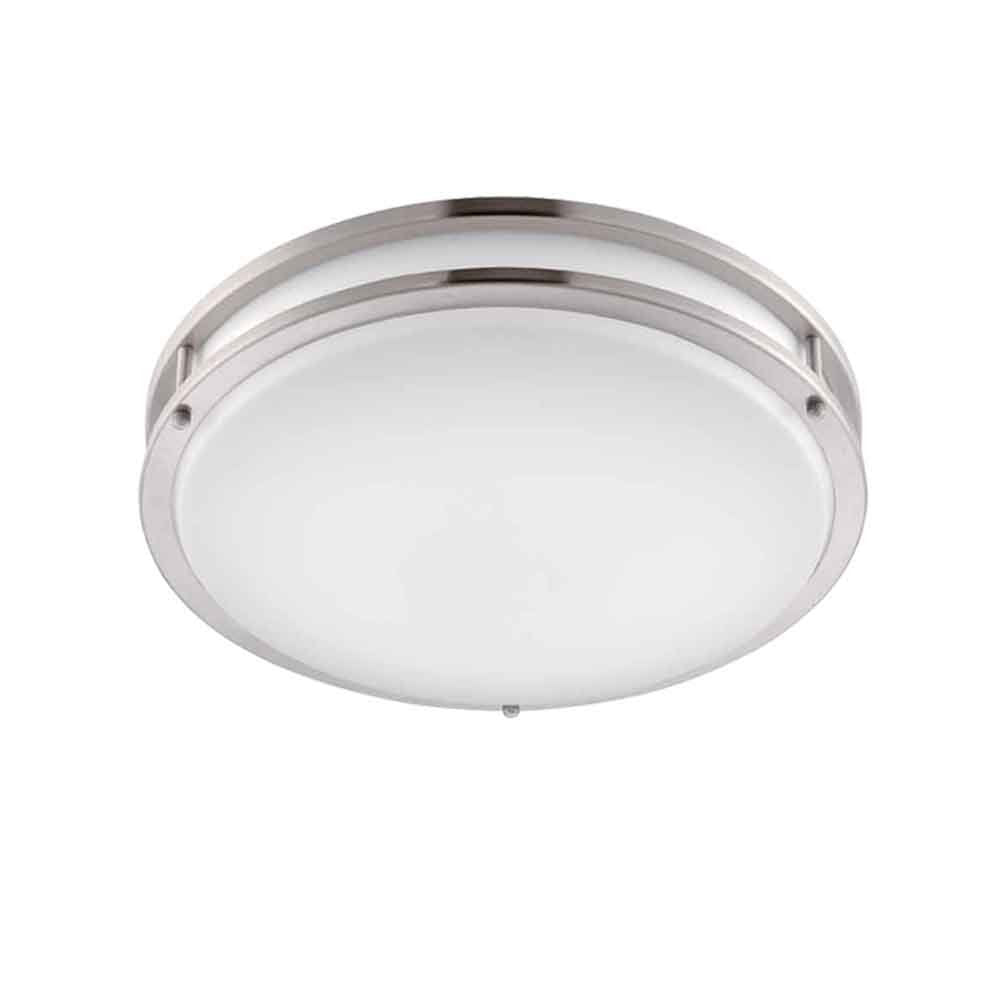 Designers Fountain EV1414L30-35 14" Brushed Nickel LED Flush Mount Light