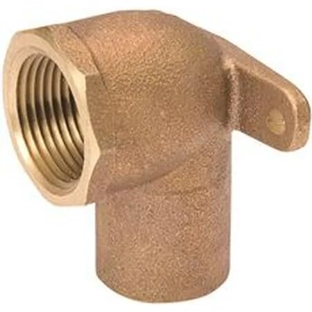 Mueller Streamline A01508NL 1/2" C x FIP Drop Ear 90° Elbow Brass (Pack of 5)