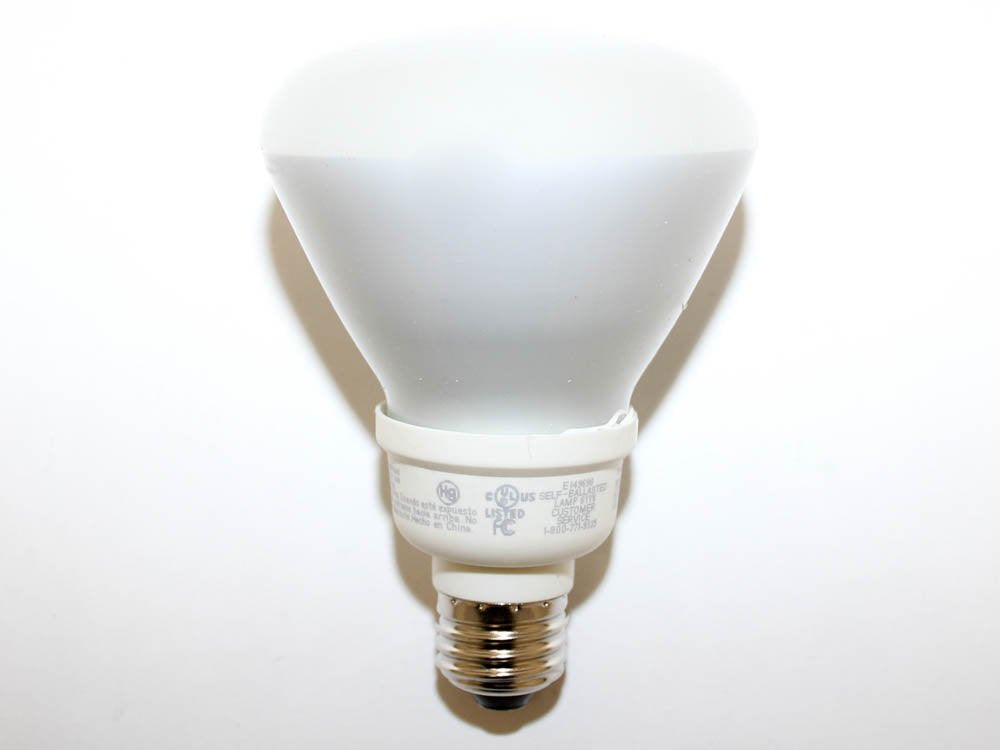 TCP 4R3014 Replacement CFL Bulb 16W BR30 2700K E26 Dimmable Flood Light 120V