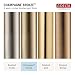 Delta Faucet Stryke Single Hole Bathroom Faucet, Gold Single Handle Bathroom Faucet, Bathroom Sink Faucet, Metal Push Pop-Up Drain, Lumicoat Champagne Bronze 576-CZ-PR-MPU-DST