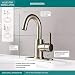 Peerless Precept Single Hole Bathroom Faucet Brushed Nickel, Single Handle Bathroom Faucet, Drain Assembly, Brushed Nickel P191102LF-BN
