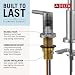 Delta Woodhurst Chrome Bathroom Faucet 3 Hole, 8 Inch Widespread Bathroom Sink Faucet for Vanity, Metal Push-Pop Drain Assembly, Chrome 3532LF