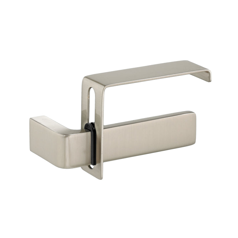 DXV REM Single Arm Hooded Toilet Paper Holder D35100235.144 | Solid Brass, Brushed Nickel Finish