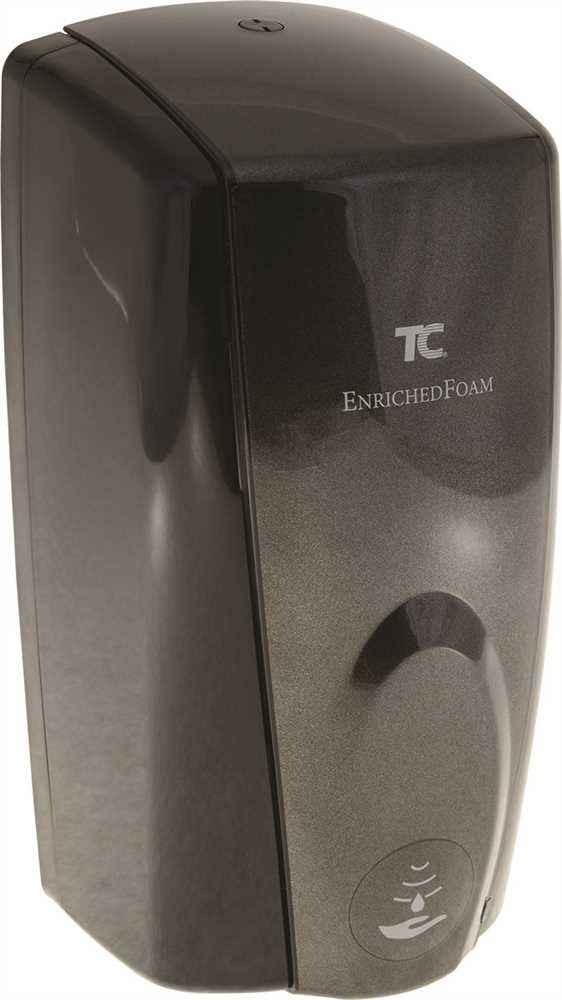 Rubbermaid 750127 Touch-Free Foam Soap Dispenser Black ADA Auto 120k Uses