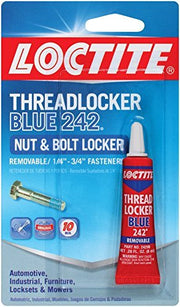 Loctite 242 Blue Threadlocker Heavy Duty 0.2 oz 24 Pack Vibration Resistant Metal