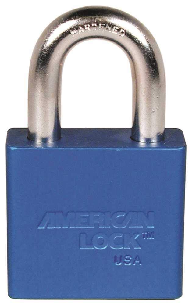 Master Lock Company A1305BLU American Lock 2 in. Aluminum Padlock in Blue