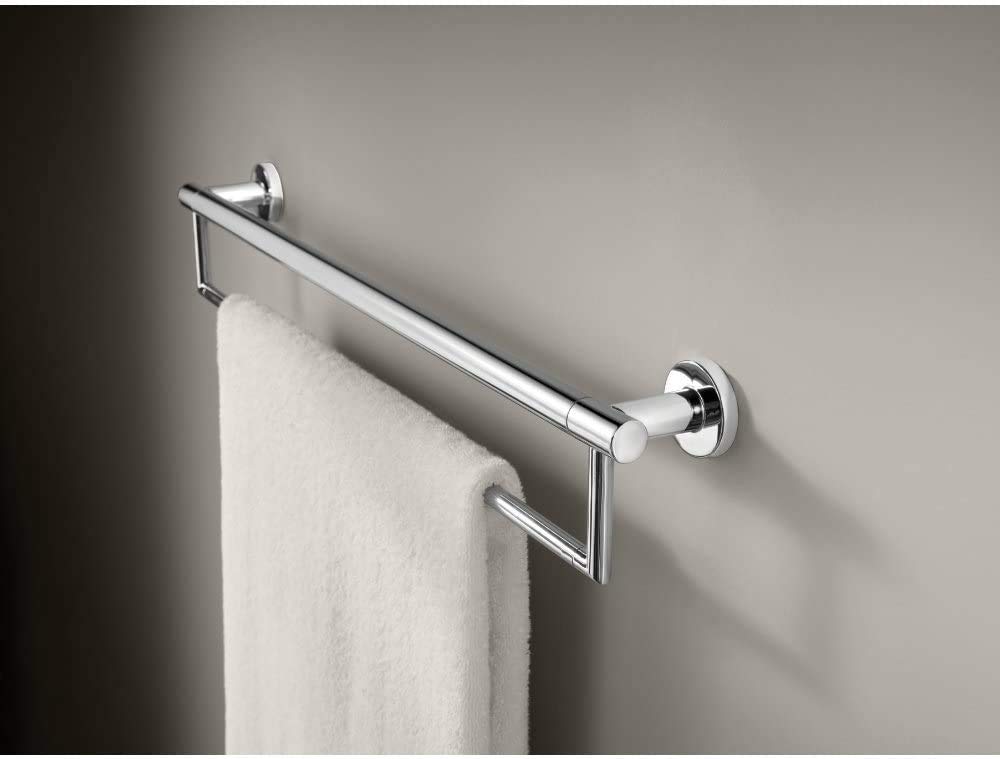 Delta 41519 24 in. Contemporary Towel Bar with Assist Bar, Chrome