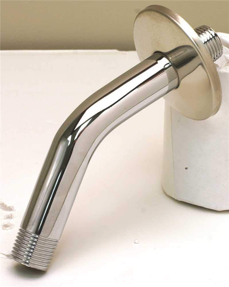 PROPLUS GIDDS-194013 Premier Shower Arm With Flange, 6", Chrome - 194013