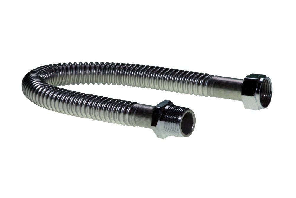 Falcon Stainless FM-24 3/4" Female x 3/4" Male 24" Water Heater Connector
