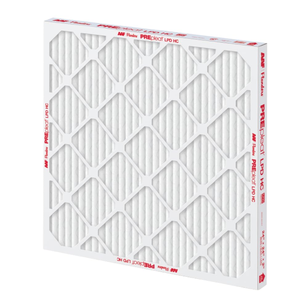 AAF Flanders PREpleat LPD HC 20x20x2 Air Filter – MERV 8 (12 Pack)